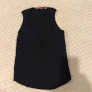 Black Essendi stretch tank.  Like new.